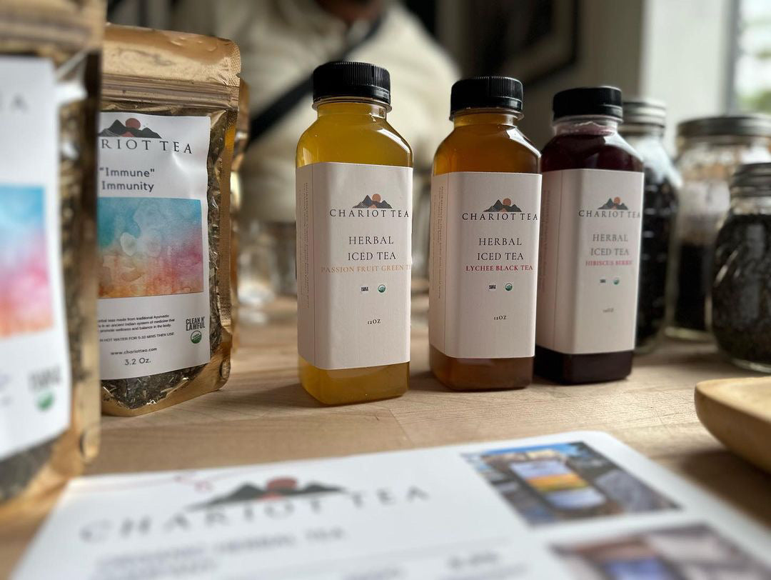 “Made to Order” Organic Fruit Iced Tea (2 - 16oz bottles)