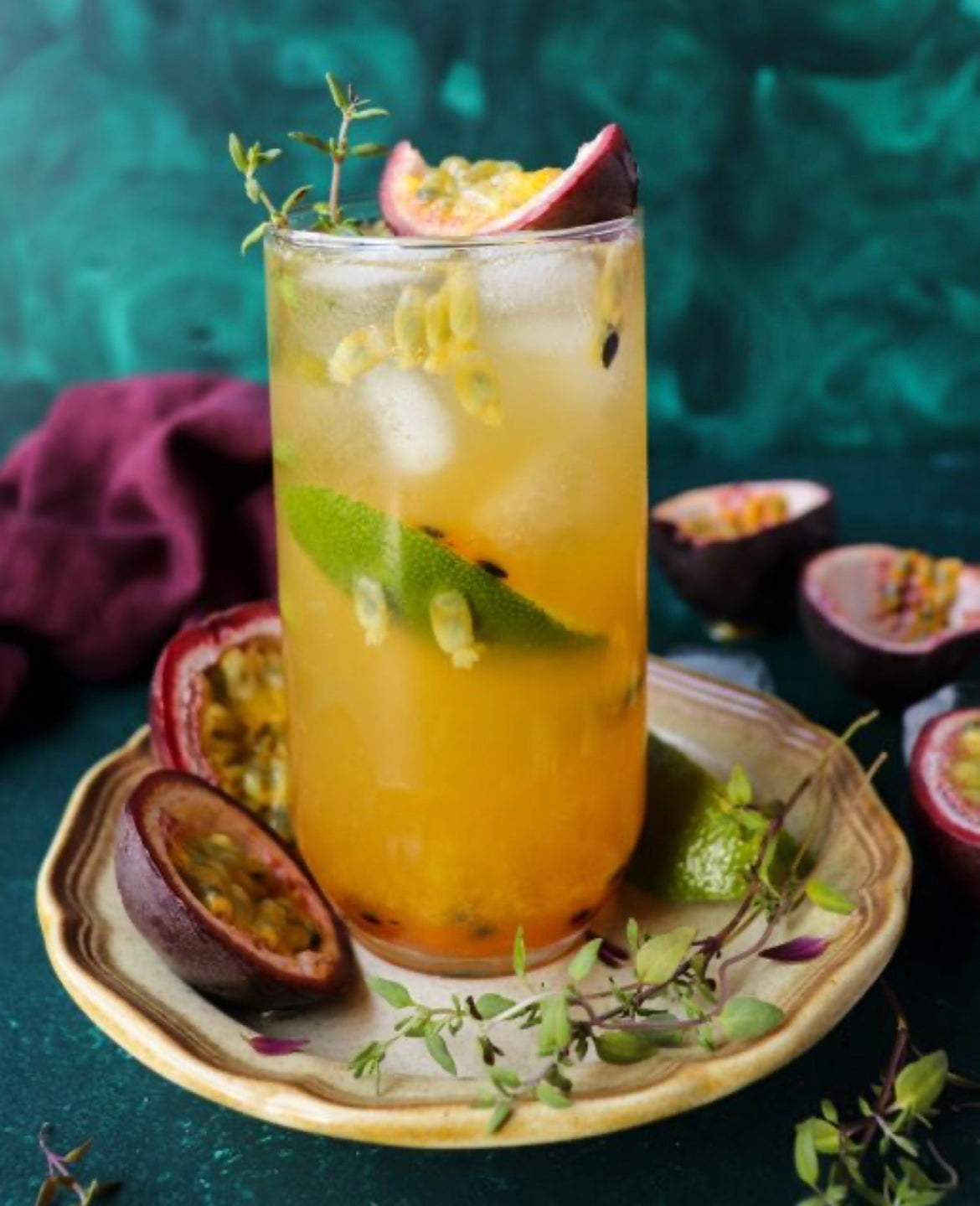 “Made to Order” Organic Fruit Iced Tea (2 - 16oz bottles)
