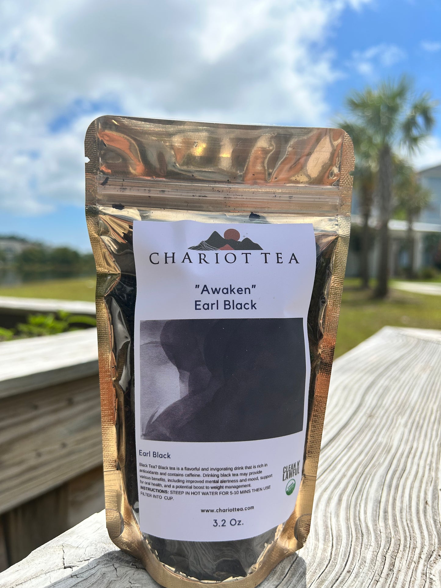 "Awaken" Organic Black Tea (contains caffeine)