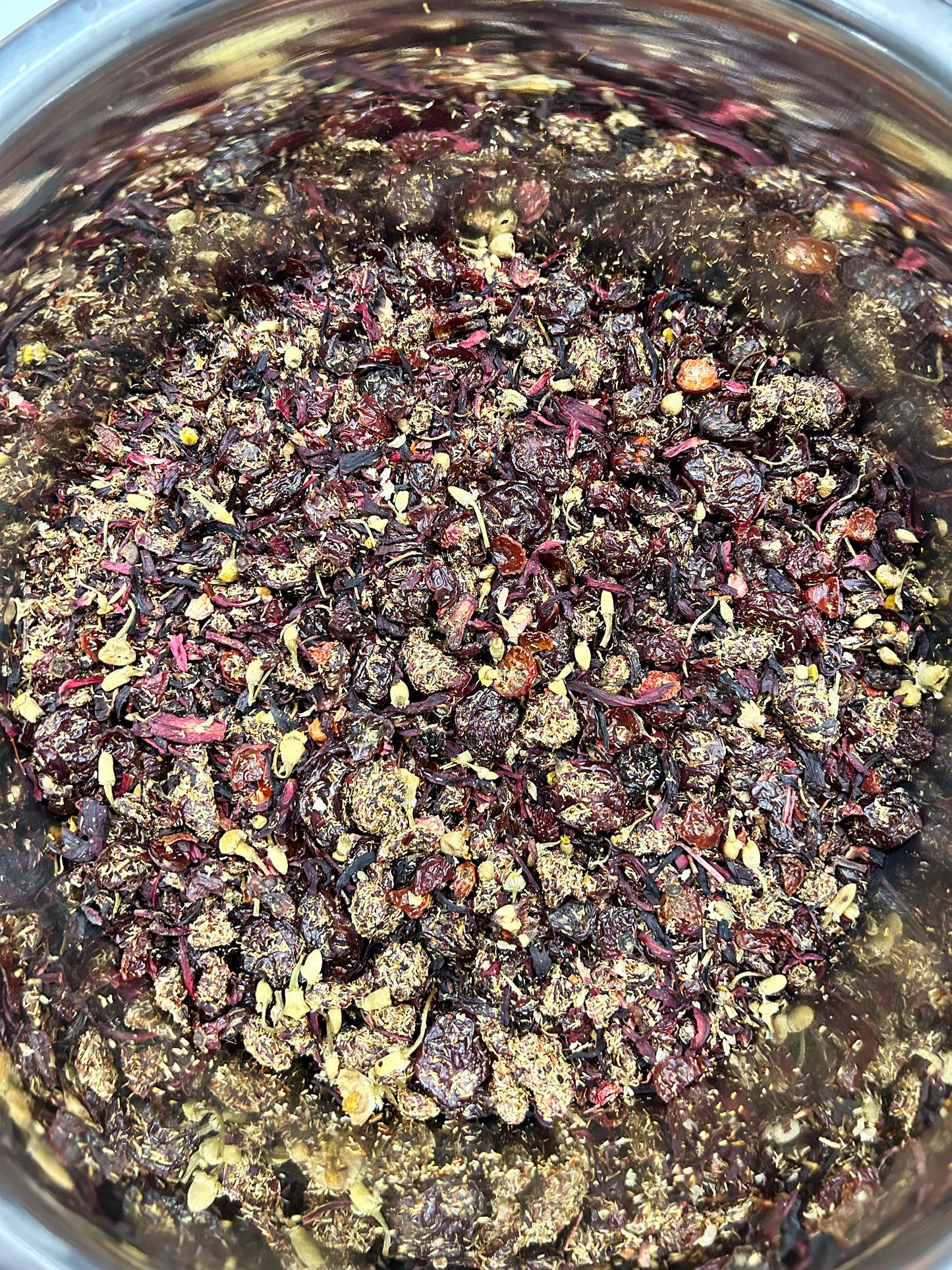 "Fruit" Organic Cherry Berry Herbal Tea (caffeine free)