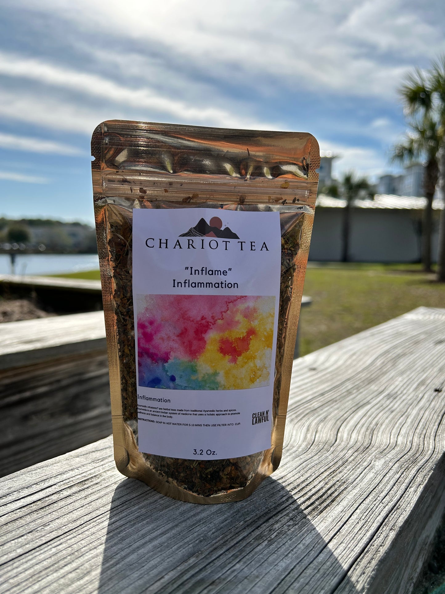 "Inflame" Organic Inflammation Tea (caffeine free)