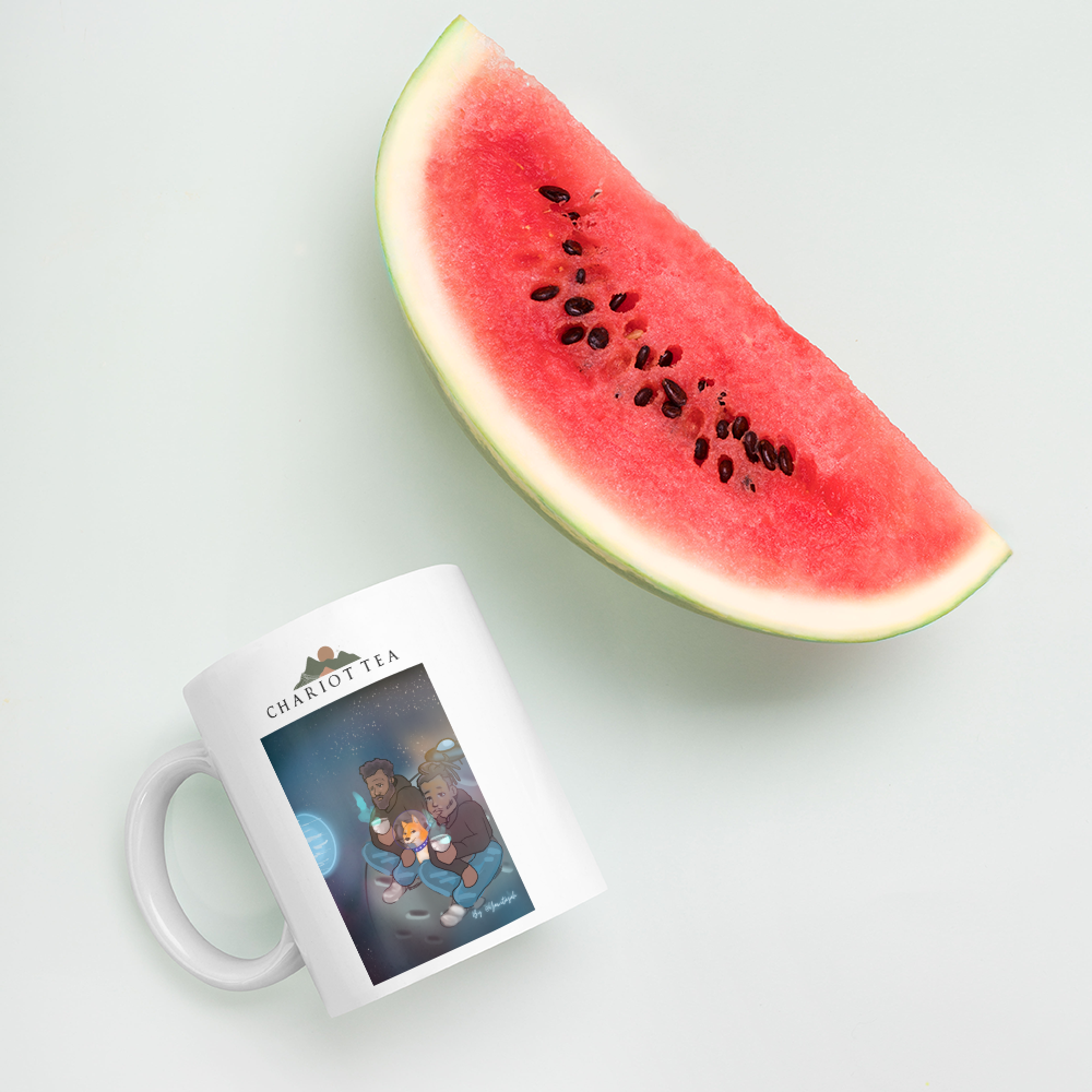 The Beginning of Chariot Tea Mug